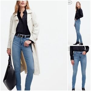 MADEWELL 10" High-Rise Roadtripper Skinny Jeans, Size 27